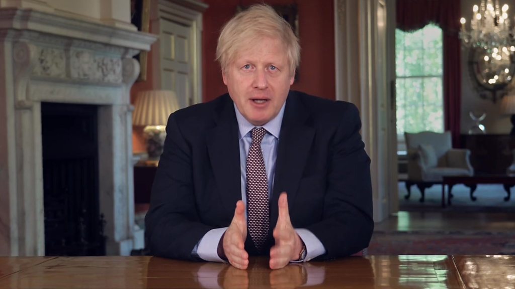 Discurso de Boris Johnson: el primer ministro revela un «plan condicional» para reabrir la sociedad
