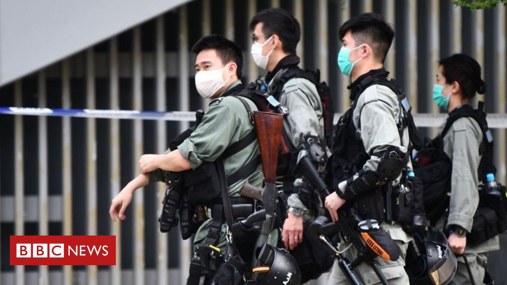 Hong Kong endurece la seguridad antes de que se lea el controvertido proyecto de ley