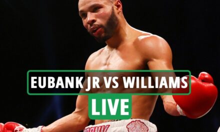 Chris Eubank Jr vs Liam Williams RESULTADOS EN VIVO: Eubank Jr anota CUATRO caídas para ganar por decisión unánime