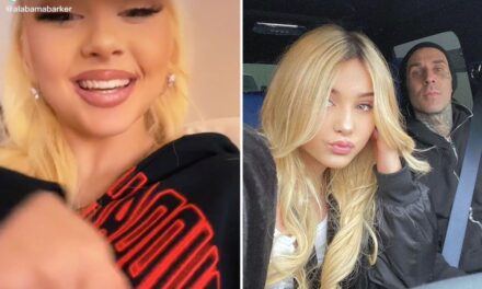 La hija de Travis Barker, Alabama, de 16 años, aplaude a un troll después de que un adolescente fuera llamado «repugnante» por una canción de rap sincronizada con los labios