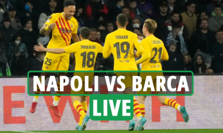 Napoli vs Barcelona EN VIVO: canal de transmisión de TV, noticias del equipo mientras Aubameyang agrega CUARTO gol