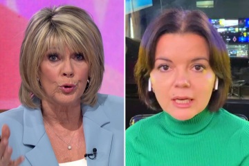 La invitada de Loose Women se ve obligada a huir del estudio ucraniano cuando se activa la advertencia de ataque aéreo