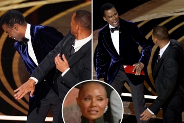 Will Smith 'SLAPS' Chris Rock en el escenario de los Oscar y maldice al comediante