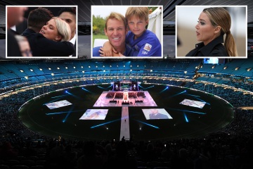 La hija de Shane Warne llora en homenaje al rey del cricket mientras mil millones sintonizan