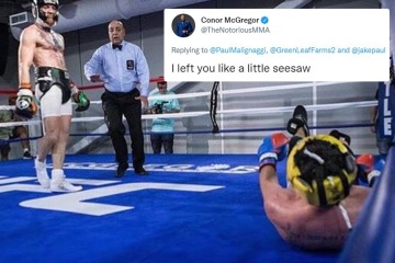 Conor McGregor se jacta de dejar Malignaggi 