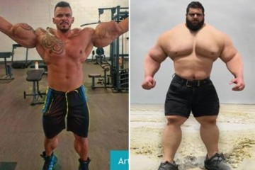 'Hulk iraní' convocado por su monstruoso homólogo brasileño para pelea de 44 STONE