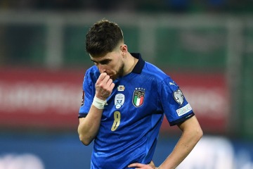 Jorginho se derrumba después de la eliminatoria de la Copa Mundial en Italia, lamenta los penales fallidos