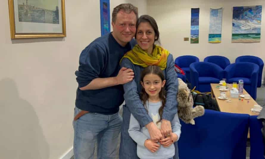 La familia Zaghari-Ratcliffe finalmente se reunió la semana pasada