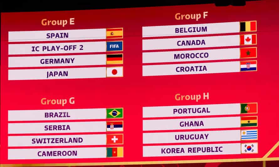 Los grupos E, F, G y H del Mundial se transmiten en pantalla gigante