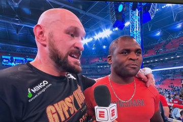 Fury confirma que peleará contra el campeón de UFC Ngannou a pesar de retirarse del boxeo