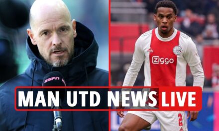 Erik Ten Hag proporciona una actualización a medida que Man Utd se acerca a un nuevo gerente, United apunta a la transferencia del defensor del Ajax Timber y Ruben Neves