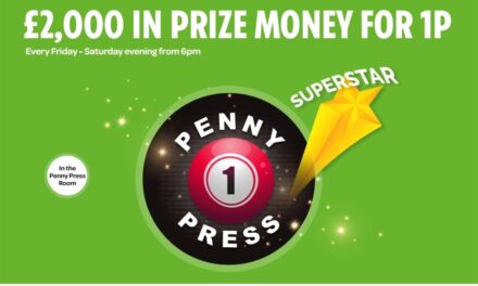 Gana una parte de £2,000 todos los viernes y sábados en la sala de prensa de Penny