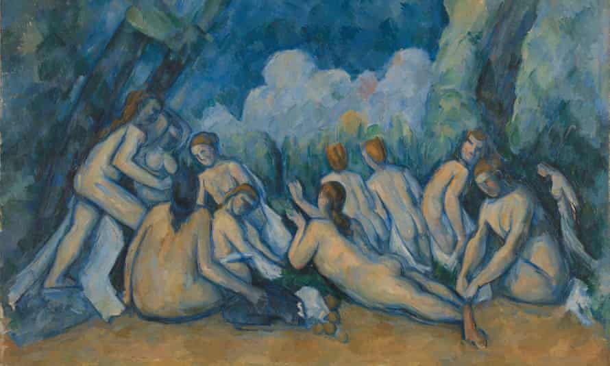 Bañistas de Paul Cézanne, hacia 1894-1905