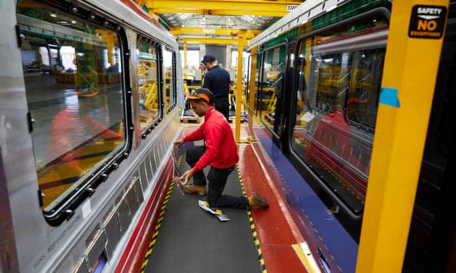 Bombardier Railway trabaja en Derby