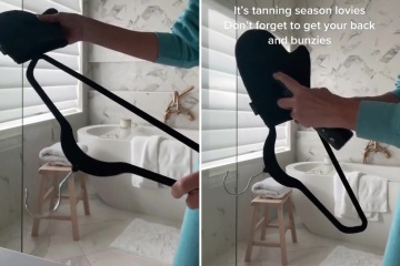 Me encanta el bronceado falso y encontré la forma perfecta de broncearte la espalda. 