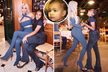 Los fanáticos de Kardashian se abalanzan sobre la hija de Kim, North, mientras usa tacones en nuevas instantáneas