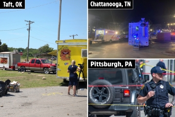 El fin de semana del Día de los Caídos se vio empañado por la violencia armada cuando los tiroteos dejan al menos 26 muertos