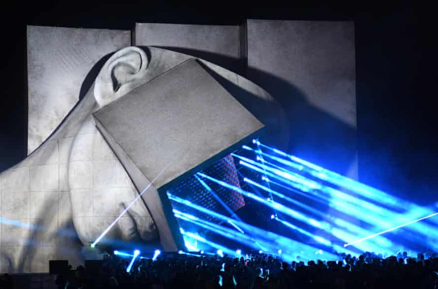 El escenario Iicon en el área Block9 de Glastonbury en 2019.