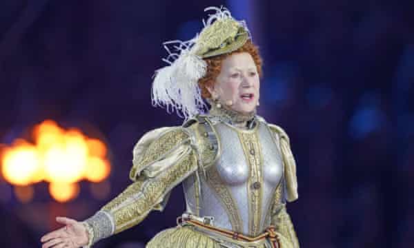 Dame Helen Mirren interpretó el papel de Isabel I.