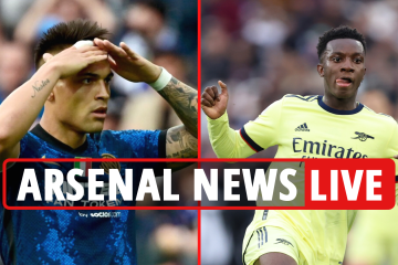 Nketiah un objetivo de transferencia para Crystal Palace, Lautaro Martínez lo último