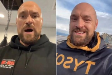 Fury entrena DOS VECES al día en el gimnasio y corre a pesar de las demandas de jubilación