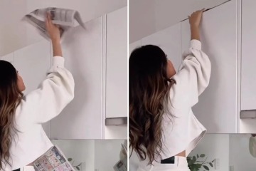 Soy un experto en limpieza: el truco del periódico que limpia los armarios de tu cocina 