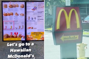 Vivo en Hawái: el menú de McDonald's tiene ofertas especiales que no puedes encontrar en ningún otro lugar.