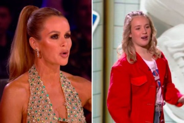 Amanda Holden de BGT se equivoca con la concursante discapacitada Eva Abley
