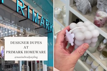 Soy estilista y estoy obsesionado con los diseñadores falsos de Primark: una vela de £ 1.50 es imprescindible