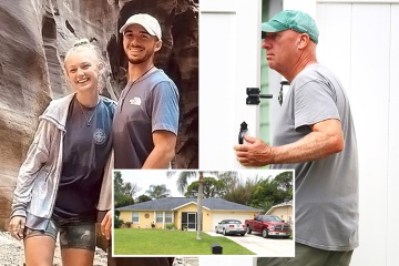 El padre de Laundrie visto por primera vez desde el 