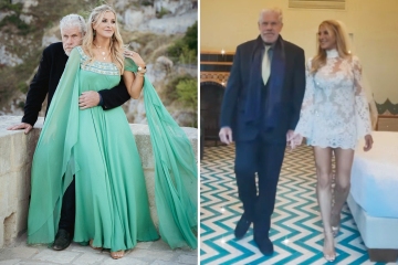 Ron Perlman, de 72 años, y su novia de 49 años, ESTÁN oficialmente casados ​​en el juzgado de California.