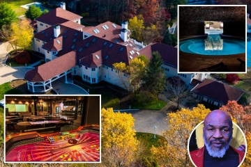 La mansión de 52 habitaciones de Mike Tyson que vendió al rapero 50 Cent tenía su propio club nocturno