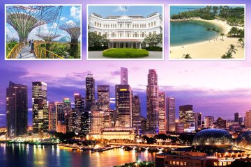 Espectacular Singapur tiene deportes, compras, bares y playas