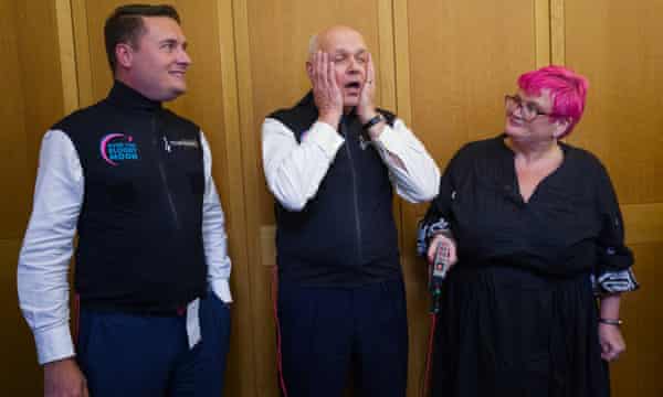 El diputado laborista Wes Streeting y el exlíder del Partido Conservador Iain Duncan Smith
