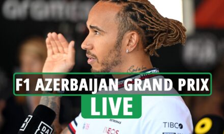 RESULTADOS EN VIVO del Gran Premio de F1 de Azerbaiyán: Pérez supera a Leclerc con Verstappen tercero en la primera sesión de práctica