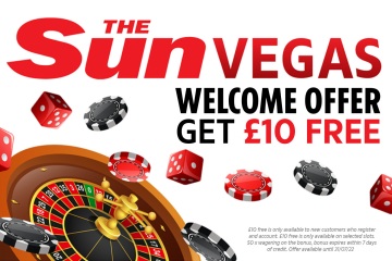 Únase a Sun Vegas ahora por un bono de £ 10, ¡no se requiere depósito!