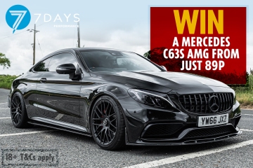 Gana un Mercedes C63s AMG de £37,000 o una alternativa en efectivo desde solo 89p