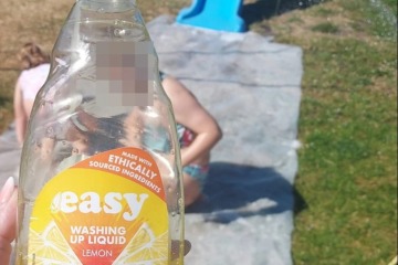 Mamá ofrece una forma inteligente de crear un resbalón y un tobogán GRATIS para sus hijos