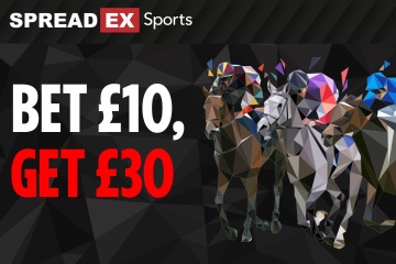 Apuestas gratuitas de carreras de caballos: Apueste 10 € hoy y obtenga un bono de 30 € con Spreadex