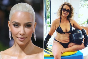 Nadia Sawalha se burla de la sexy sesión de fotos de Kim Kardashian en Sports Illustrated
