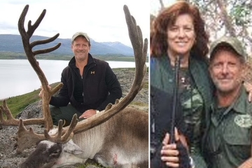 El cazador de trofeos 'asesinó a su esposa en un safari' para obtener un seguro de vida de 4,2 millones de libras esterlinas