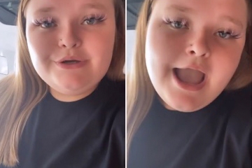 Honey Boo Boo, de 16 años, luce irreconocible con un GRAN cambio en su rostro