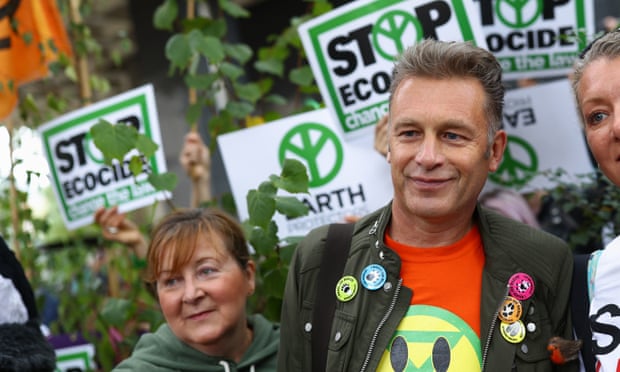 Locutor y conservacionista Chris Packham