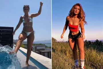 Maisie Smith baila en bikini mientras muestra con orgullo su