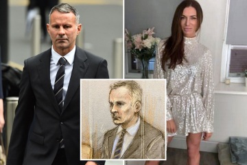 'Engañar el amor mentiroso' Giggs dice que regularmente tenía 'sexo duro' con Kate Greville
