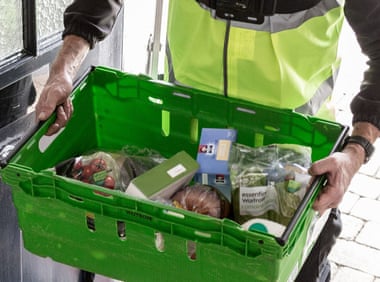 Una entrega de Waitrose