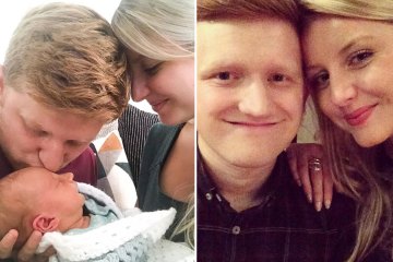 Sam Aston de Corrie revela el adorable nombre de su bebé después de que su esposa da a luz