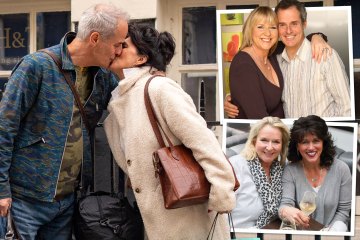 Phil Vickery atrapado besando al mejor amigo de Fern Britton después de la separación del matrimonio