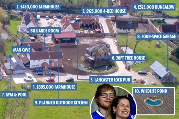 Dentro de la propiedad de 3,7 millones de libras esterlinas en Suffolk de los nuevos padres Ed Sheeran y su esposa Cherry