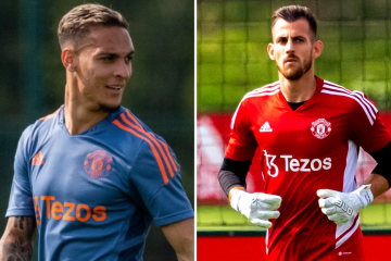 El choque del Arsenal se acumula mientras Antony y Dubravka entrenan con el equipo